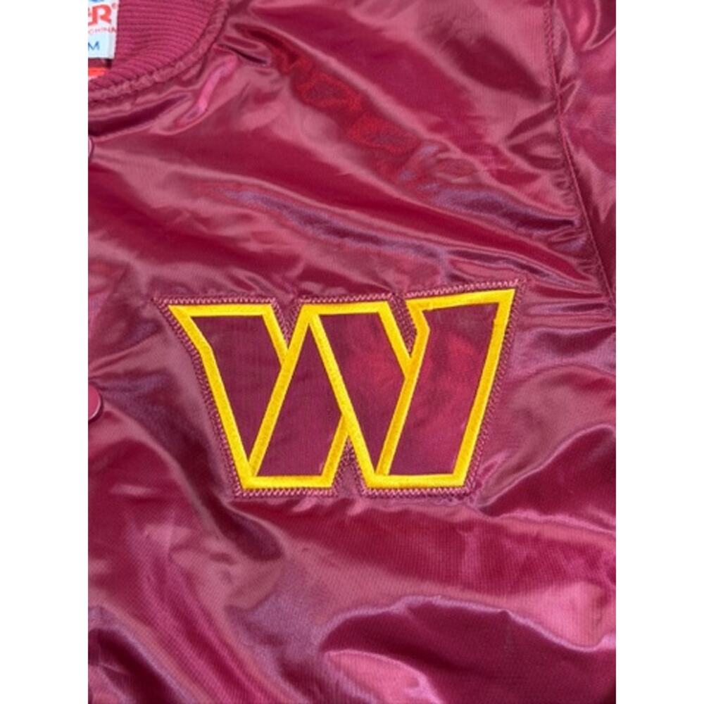 Washington Commanders Starter Button-Up Jacket - Picture 3 of 6